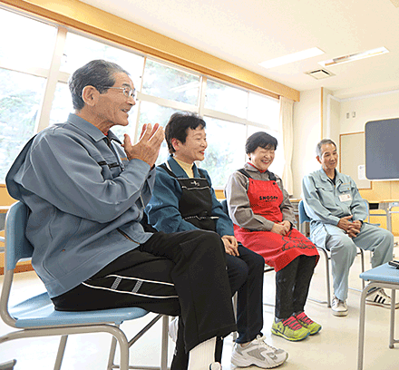 用務員の皆さん