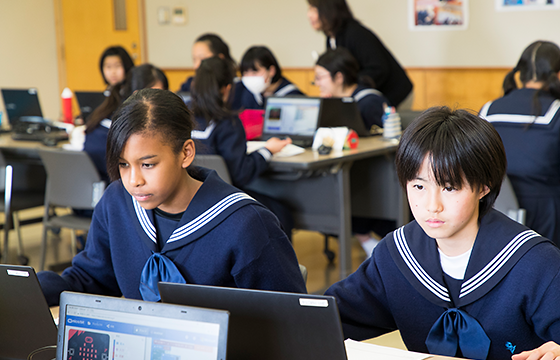 プログラミング授業の様子