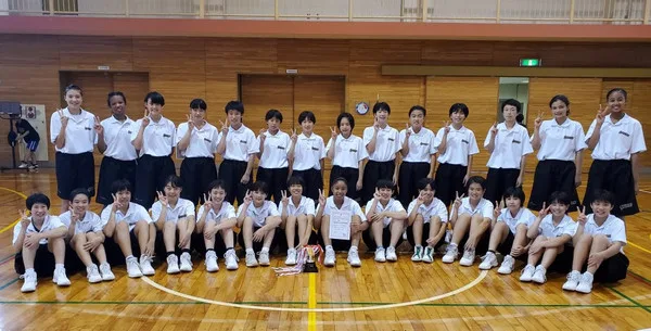 相模原市中学校バスケットボール総合選手権大会優勝！ | 相模女子大学