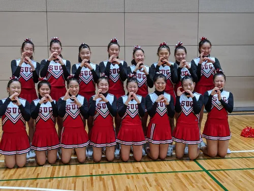 高校　大学　チア　ユニフォーム 常磐大学高等学校 チアリーダー・応援団 ユニホーム衣装 コスプレ衣装