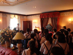 Monor Houseの見学をしました。