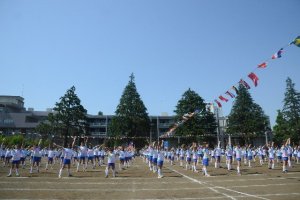 全校演技フィニッシュ