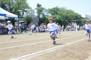 １年生５０ｍ走