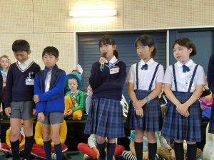 児童自己紹介４