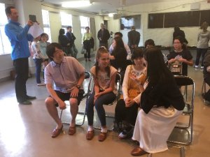 ホストファミリーと