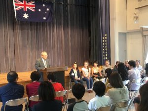 校長先生の挨拶