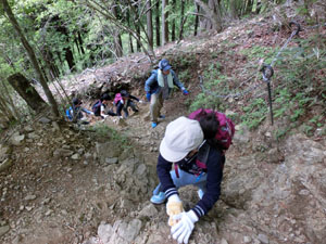 遠足大山５