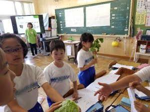 においを嗅いで